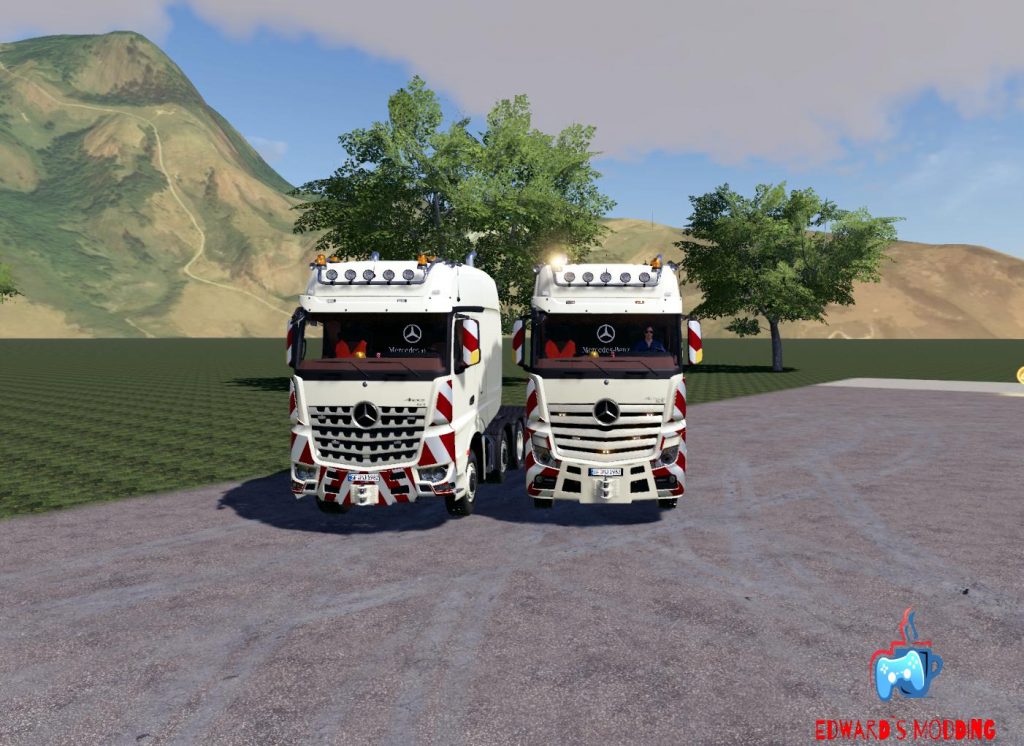 Mercedes Actros Arocsslt8x4 Fs19 V10 Fs19 Landwirtschafts Simulator