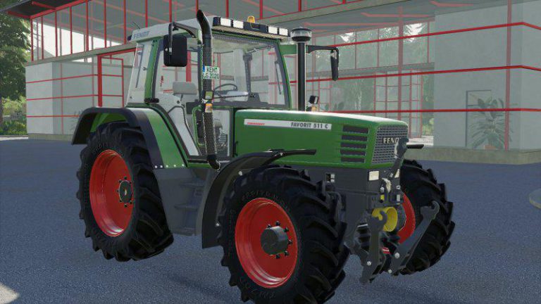 FENDT 500 FAVORIT MIT FORSTKAFIG V1 0 FS19 Mod FS19 Net