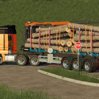 Fliegl Timber Runner Z Crane Pack V Fs Mod Fs Net