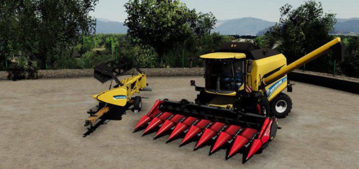 New Holland Mods For Farming Simulator Page Of Fs Net