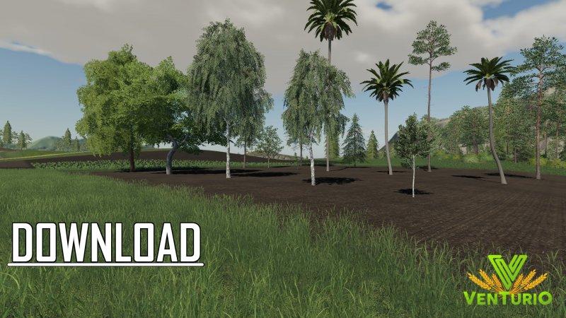 16 trees placeable v 1.0