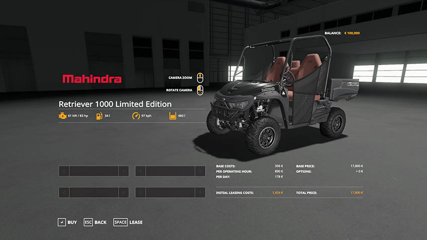 Mahindra Retriever 1000 Limited Edition v 1.0