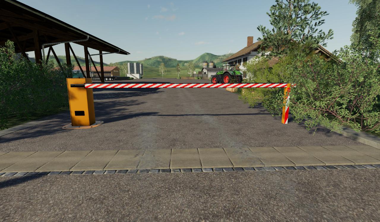 Automatic barrier placeable v 1.0