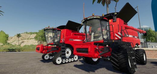 Case IH AxialFlow 9240 Series + Cutters by Stevie