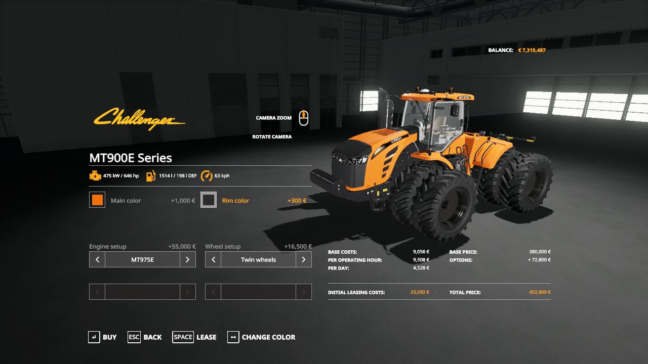 Challenger Tractor Pack By Stevie