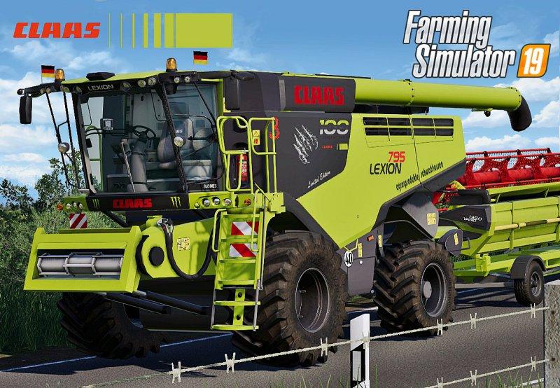 Claas Lexion 795 Monster Limited Edition v 1.0