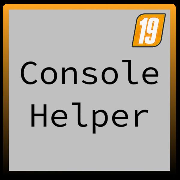 Console Helper v 1.0