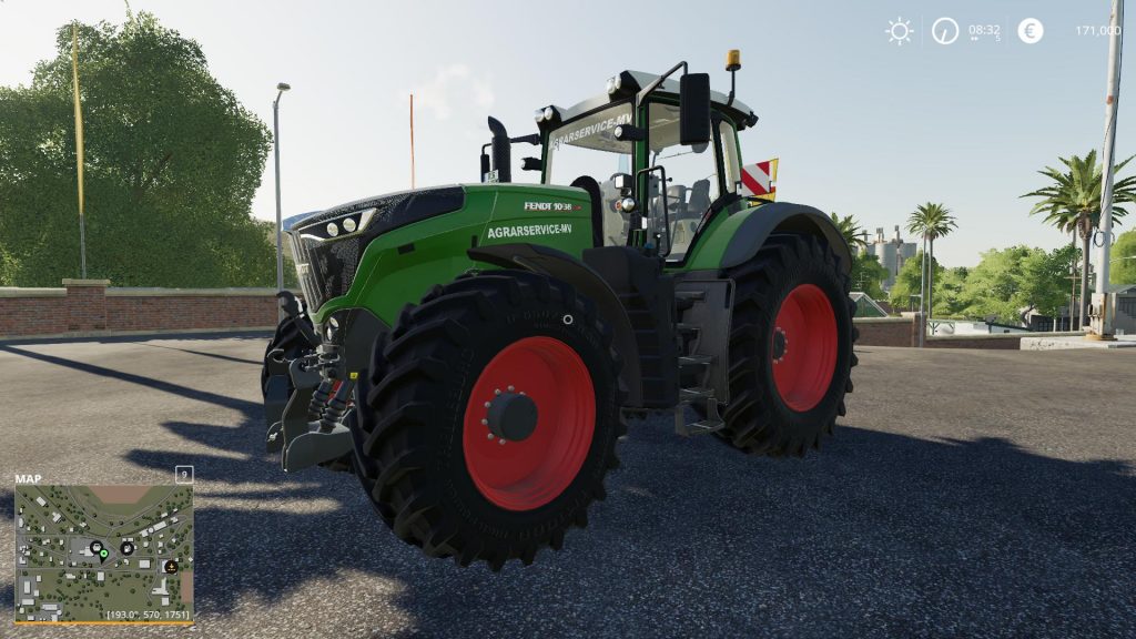 Fendt 1000 Im Agrarservice-mv Desing V 1.0 - Fs19 Mod - Fs19.net