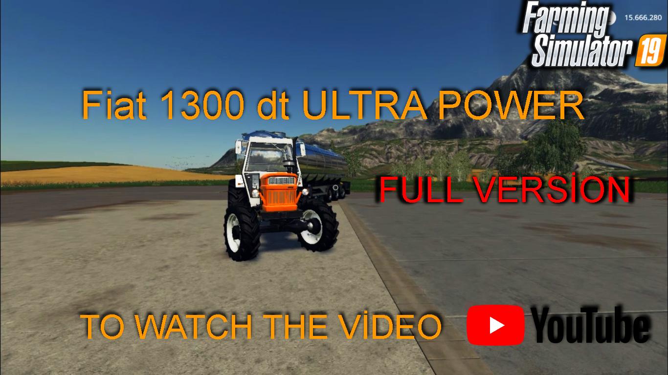 Fiat 1300 DT ULTRA POWER v 1.0