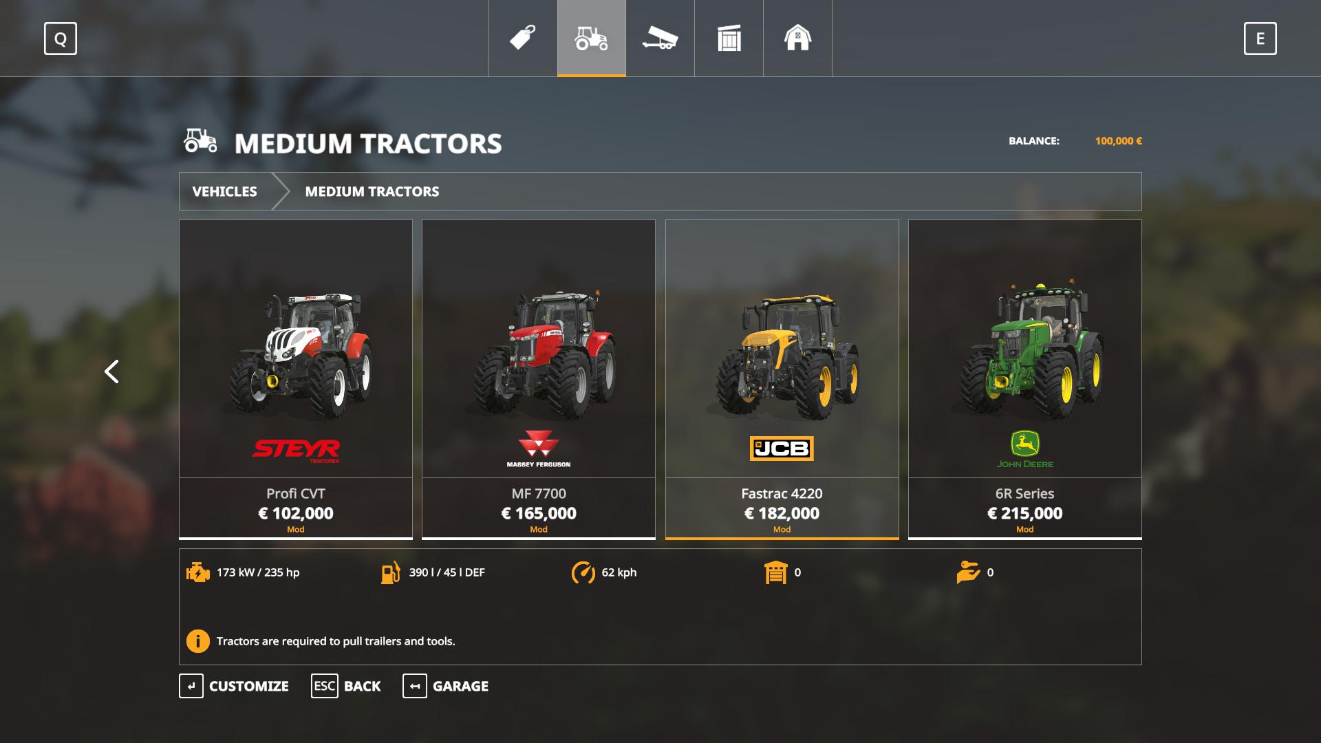 Iconik Medium Tractors v 1.0