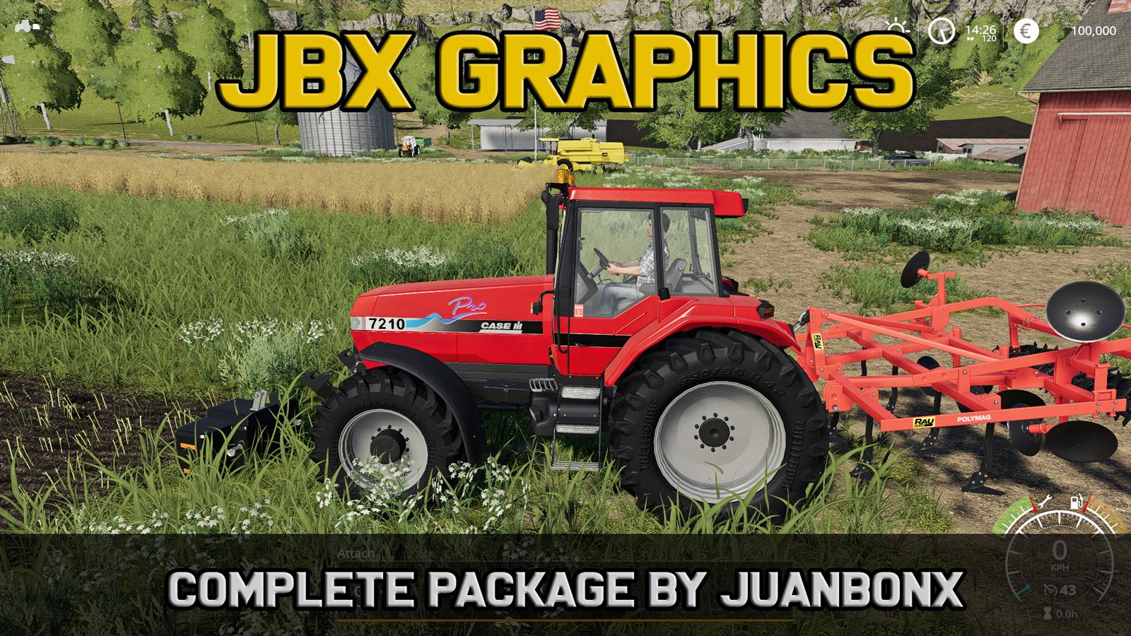 familie Aggressiv skam JBX Graphics - Complete Package (10-1-2019) - FS19 mod - FS19.net
