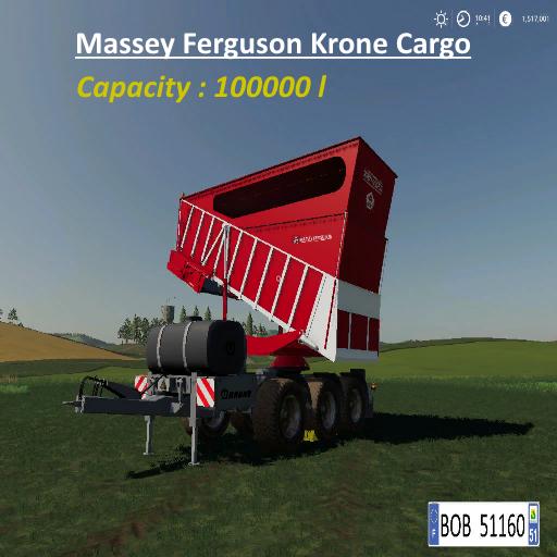 Massey Ferguson Krone Cargo v 1.0.0.1