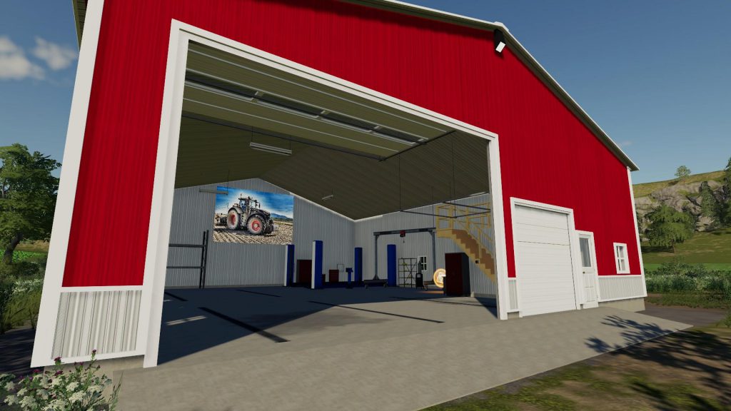 Mechanic Garage v 2.0 - FS19 mod - FS19.net