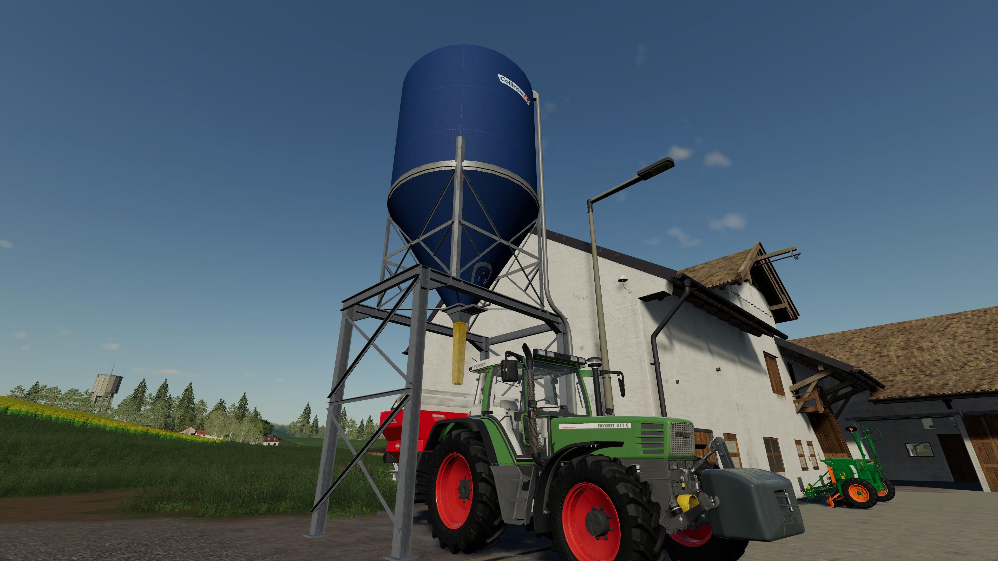 Placable fertilizer silo v 1.0