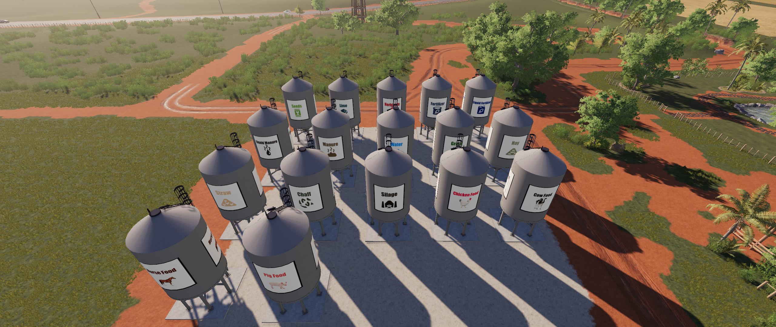 Placeable Refill Stations By Gamling V 1 0 FS19 Mod FS19