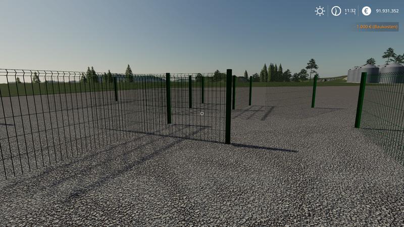 Plain metal fence v 1.0