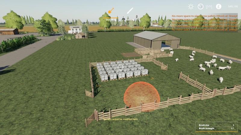 Sheep fold with more pallet space v 1.0