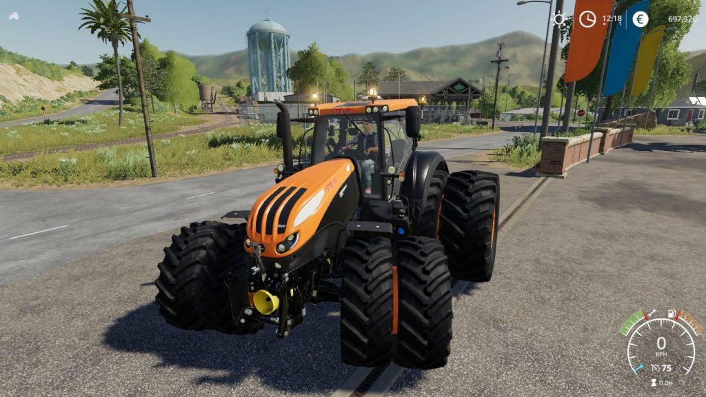 Steyr Terrus Cvt By Stevie Fs19 Mod 9740