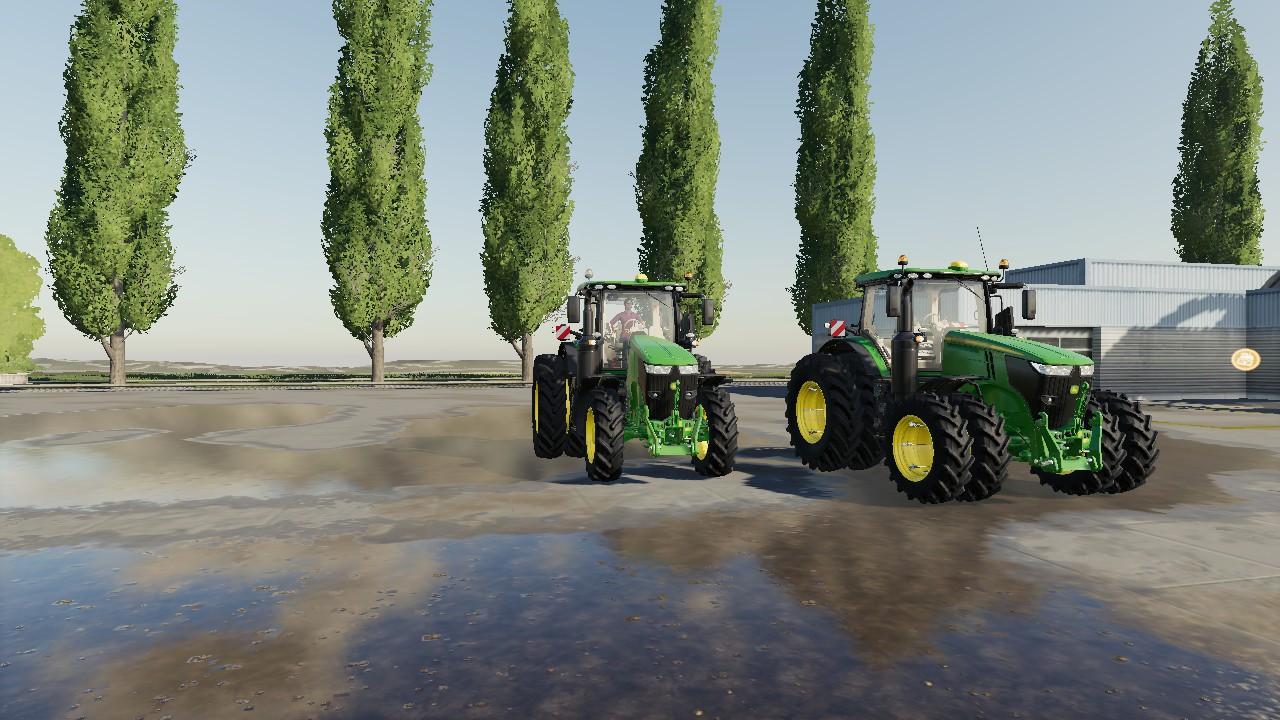 US John Deere tractor pack v 1.0