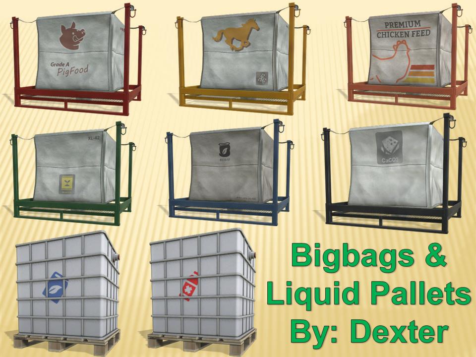 Bigbags & Liquid Pallets v 1.0