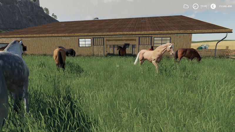 HORSE stable WITH BOXES v 1.0
