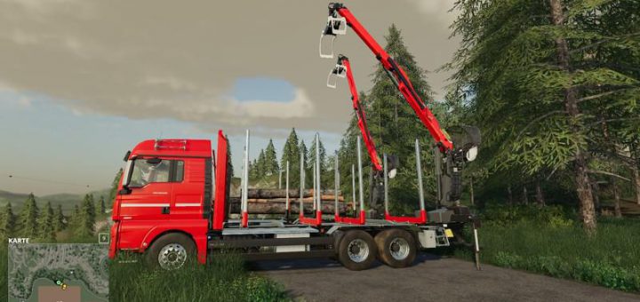 Man Tgs 8x4 Hiab V1 5 Fs19 Mod