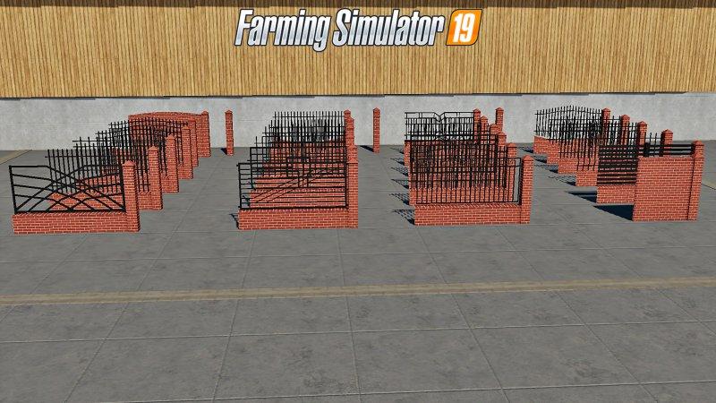 PLACEABLE Fences and Post Pack 2 v 1.0