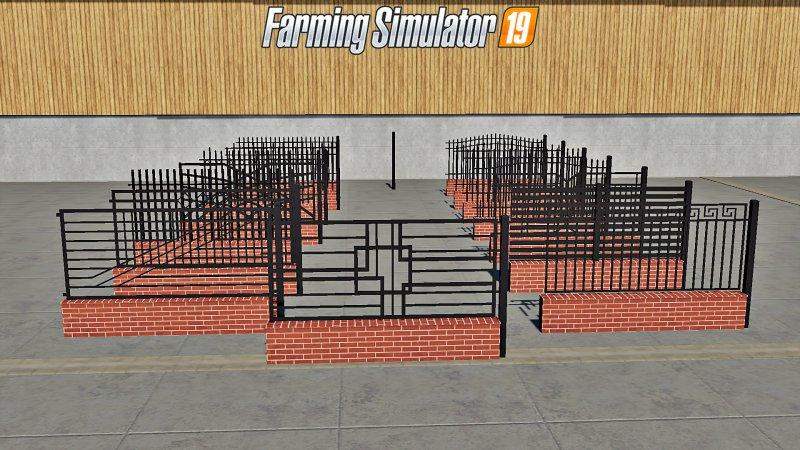 PLACEABLE Fences and Post Pack v 1.0