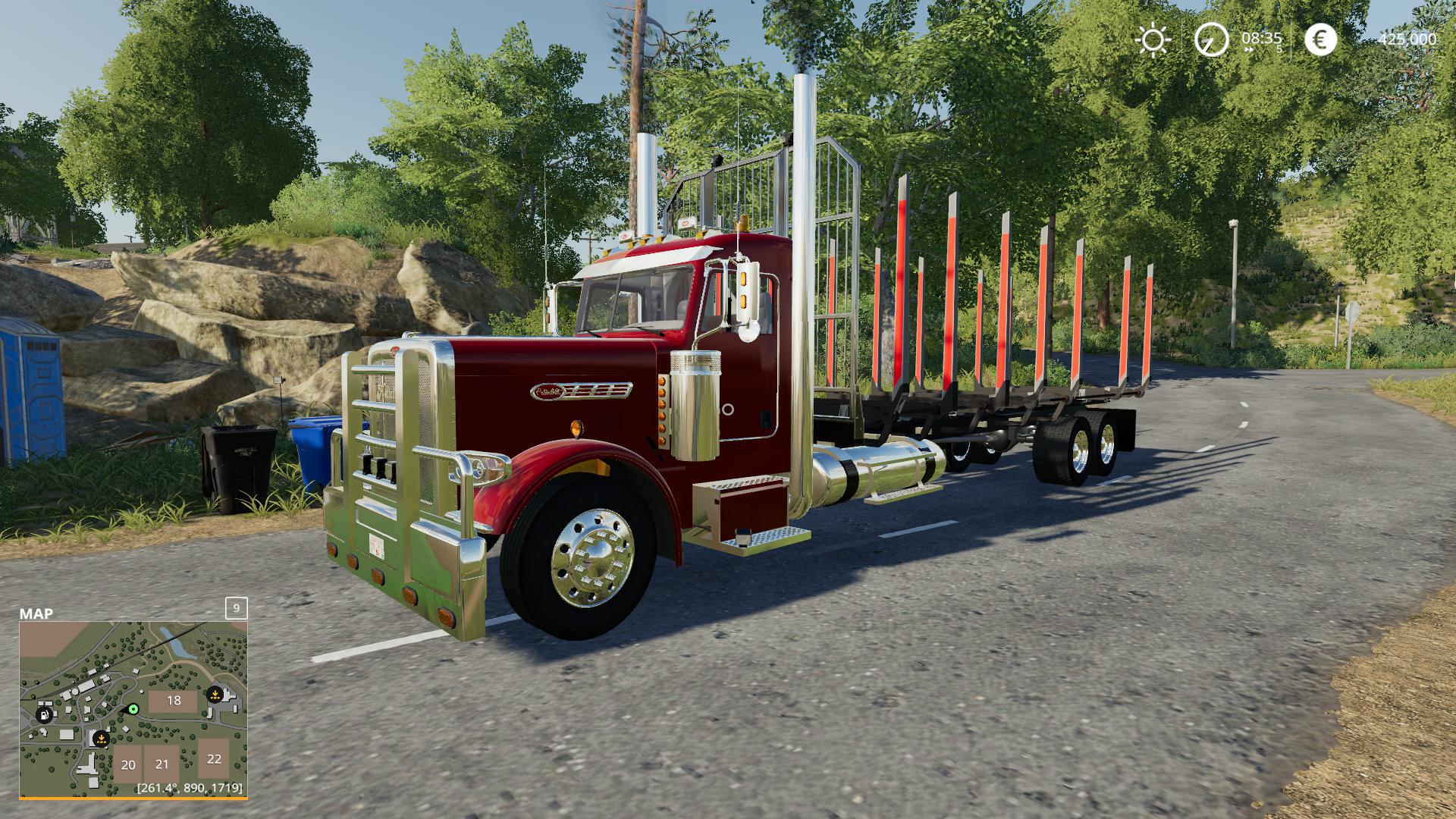 Peterbilt log truck v 1.0