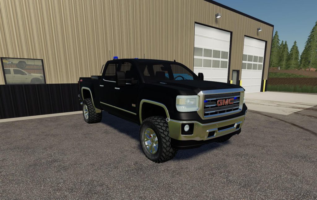 Sierra Unmarked w/strobes v 1.0 - FS19 mod - FS19.net