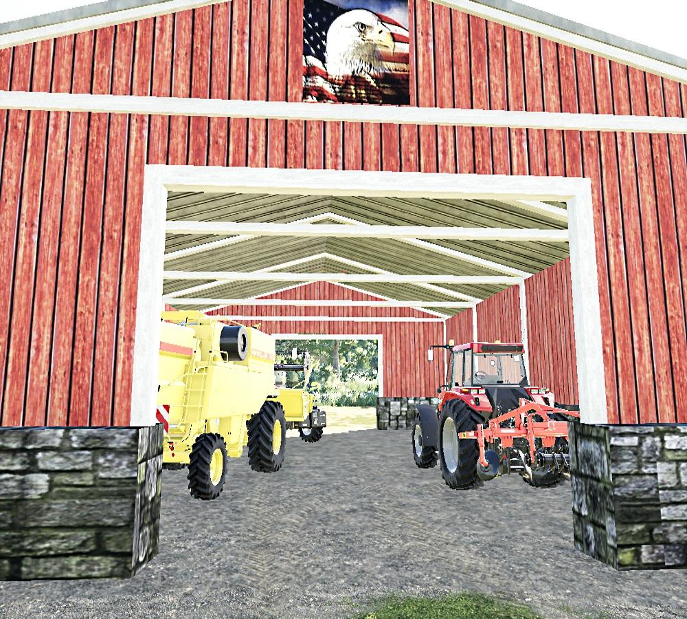 Small open ended storage barn v 1.0