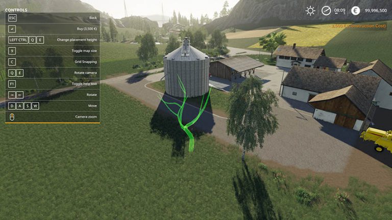 Two Placeable Trees V 10 Fs19 Mod 4631