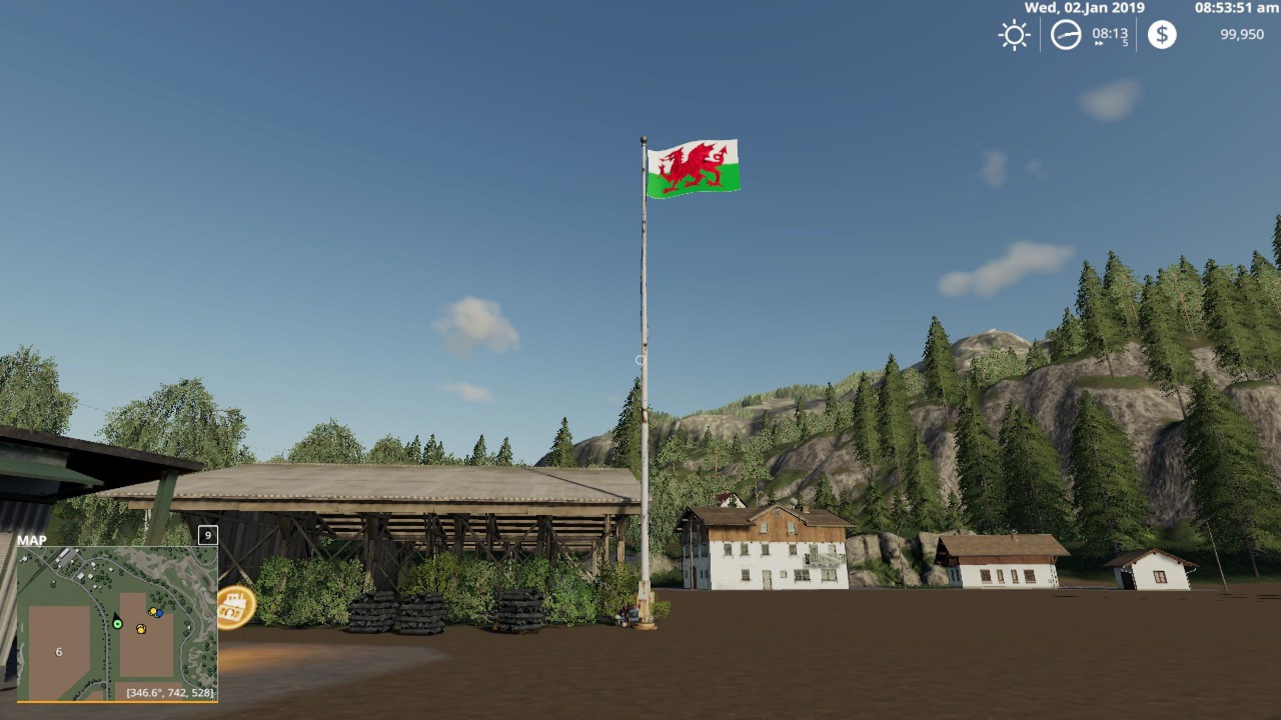 Wales (Welsh) Flag V 1.0