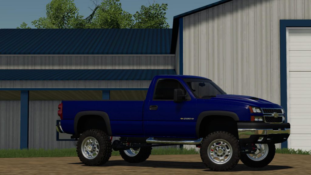 chevy pickup and gooseneck trailer fs19