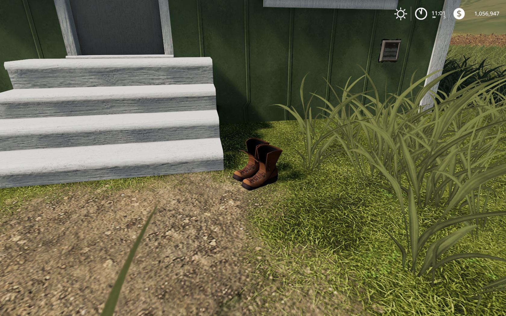 Farm Boots Placeable with sleep trigger v 1.0