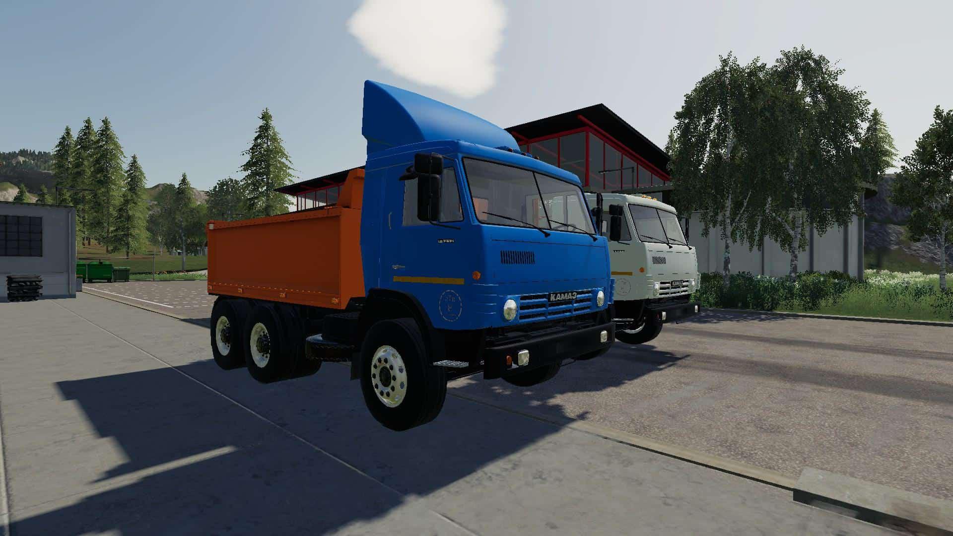 Kamaz 53212 plus semi trailer v 1.0