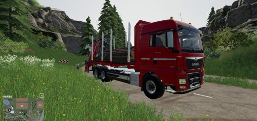 MAN Forst LKW with Autoload Wood v 2.0