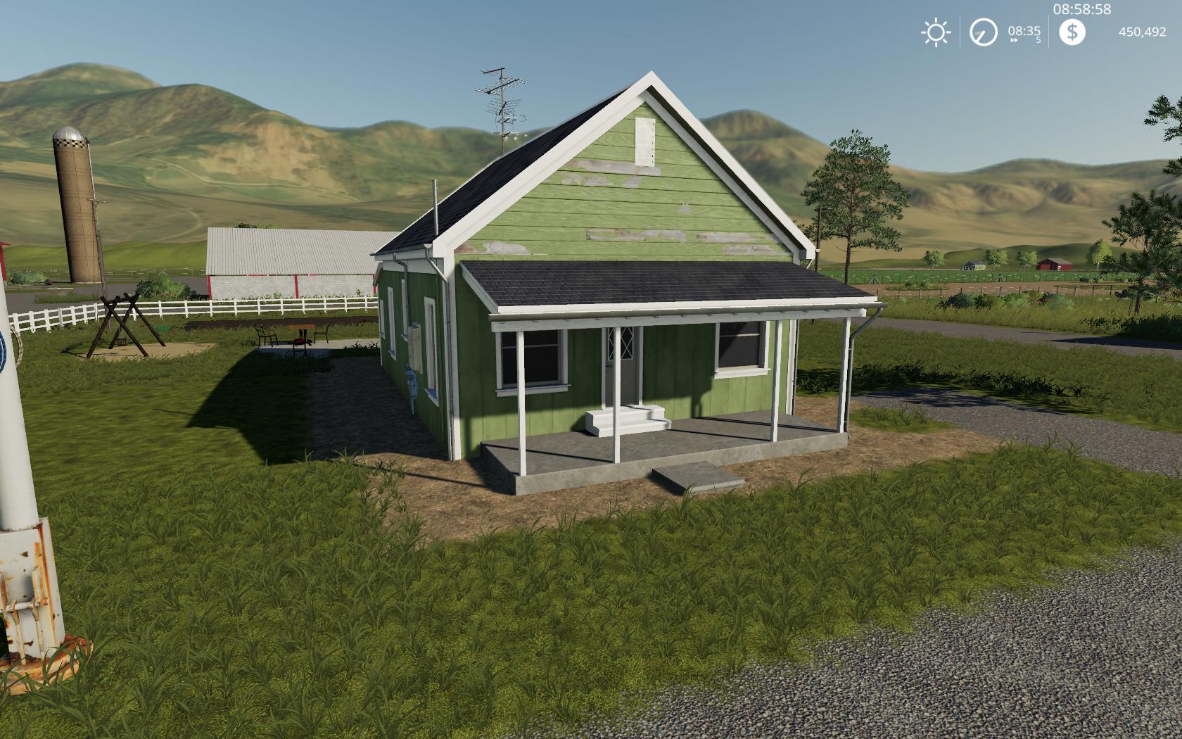 Placeable 2 bedroom house with sleep trigger v 1.0