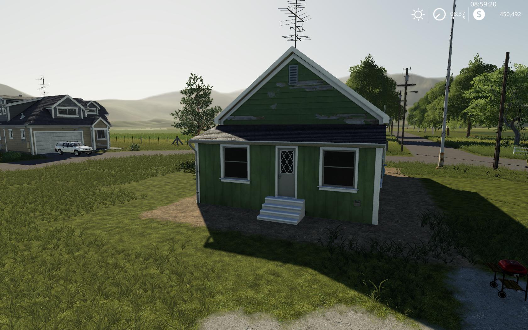 Placeable 2 bedroom house with sleep trigger v 1.0