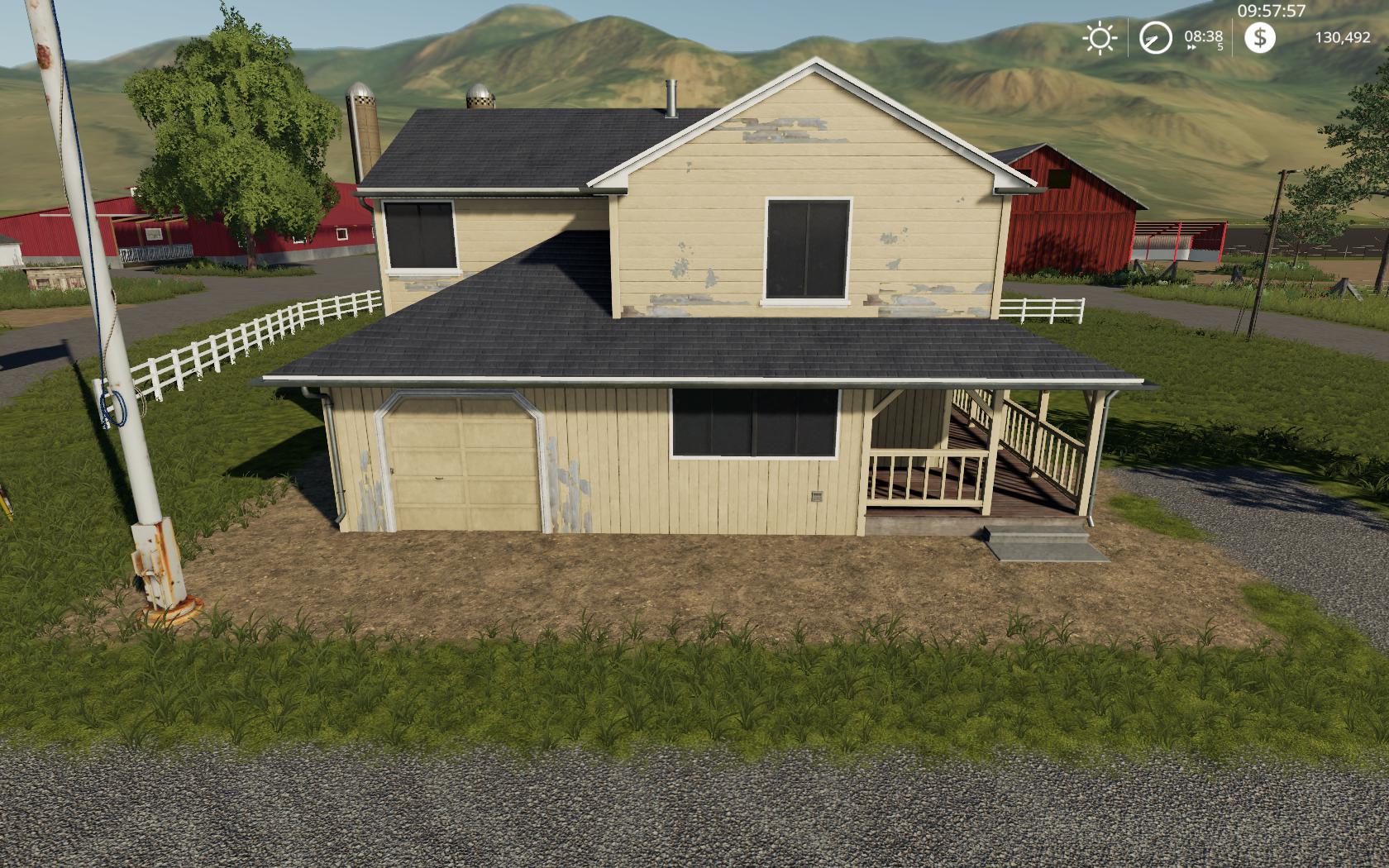 Placeable 4 bedroom house with sleep trigger v 1.0