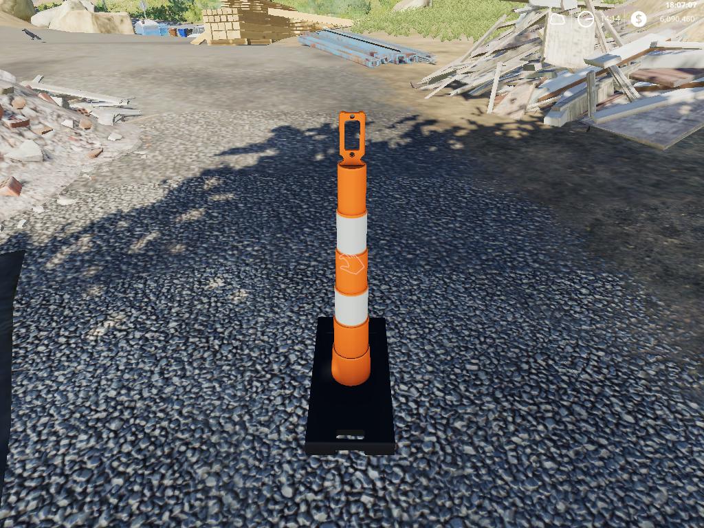 Placeable traffic cones v 1.0