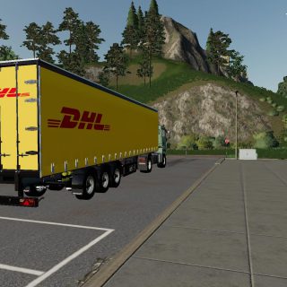 FRUEHAUF PLANENAUFLIEGER MIT STAPLER V4.4.1 - FS19 mod - FS19.net