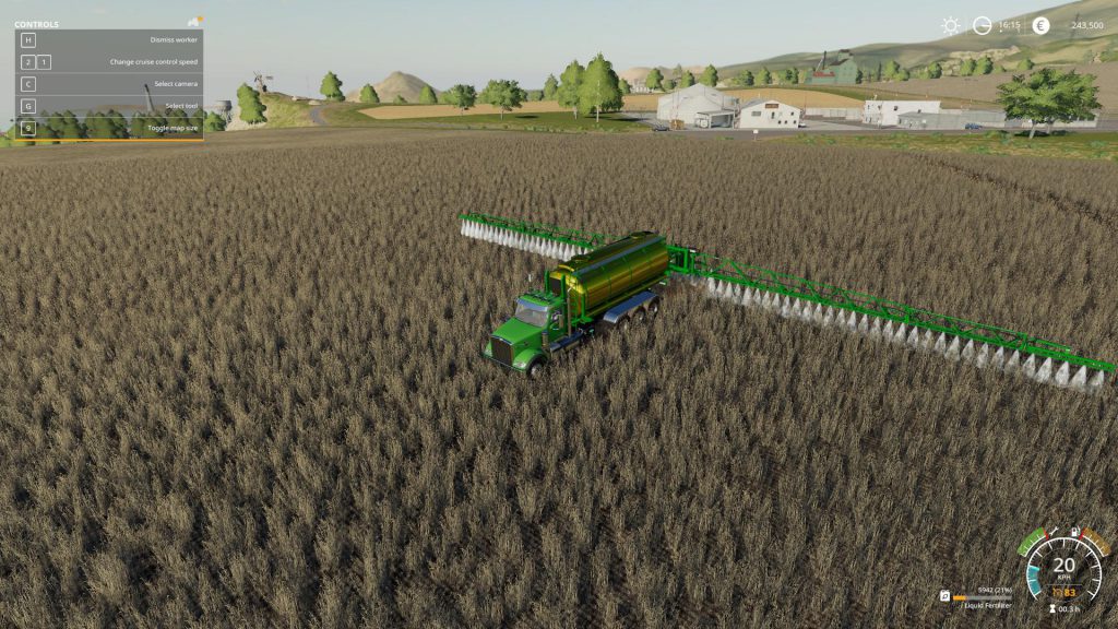 JD 4045 hooklift sprayer v 1.0.0.1 - FS19 mod - FS19.net