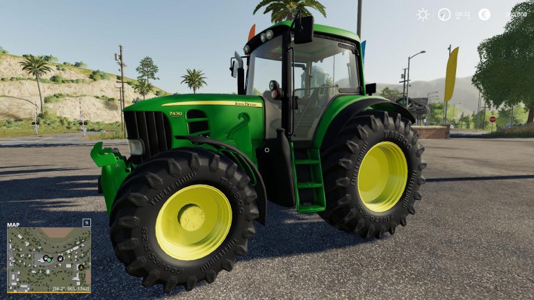 John DEERE 7430 v 1.0 - FS19 mod - FS19.net