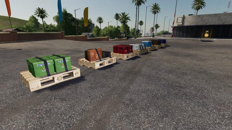 Pallet pack v 1.0 - FS19 mod - FS19.net