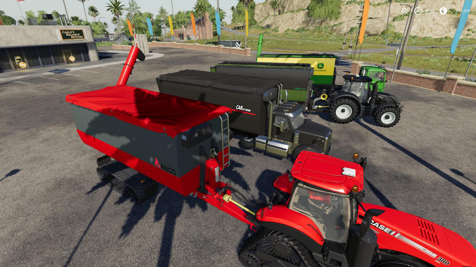 Peecon hooklift Auger Container v 1.0