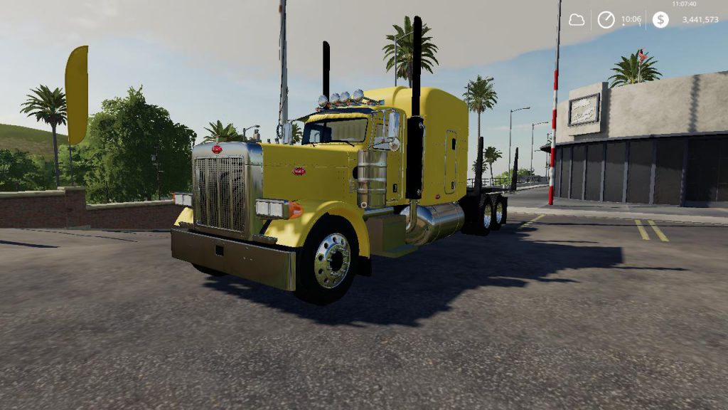 Peterbilt log truck v 1.0 - FS19 mod - FS19.net