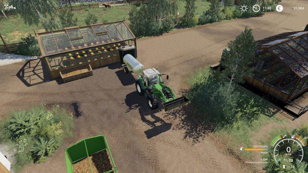 Placeable Greenhouse set by Stevie - FS19 mod - FS19.net