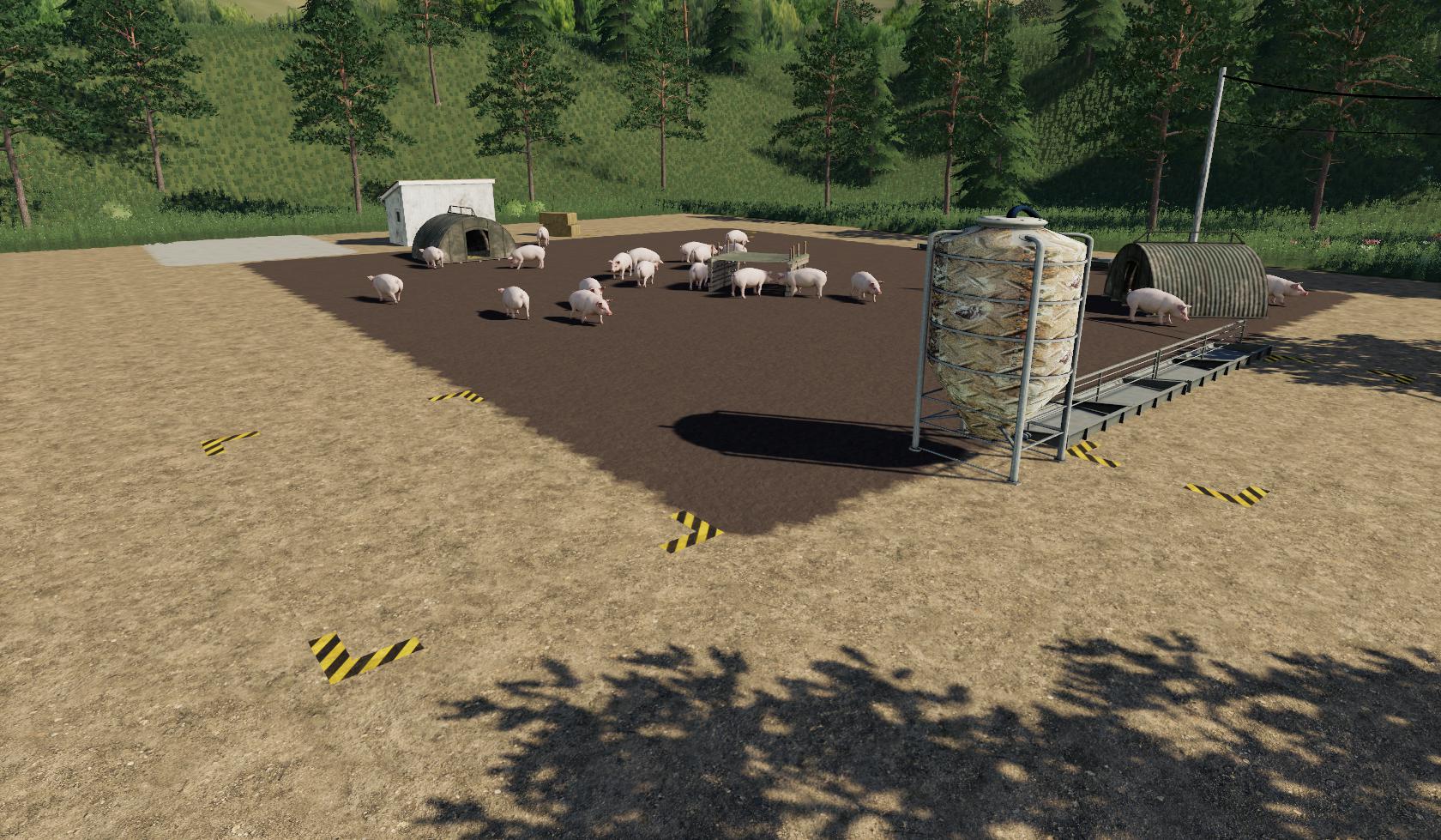 Placeable open Pig Area v 1.0