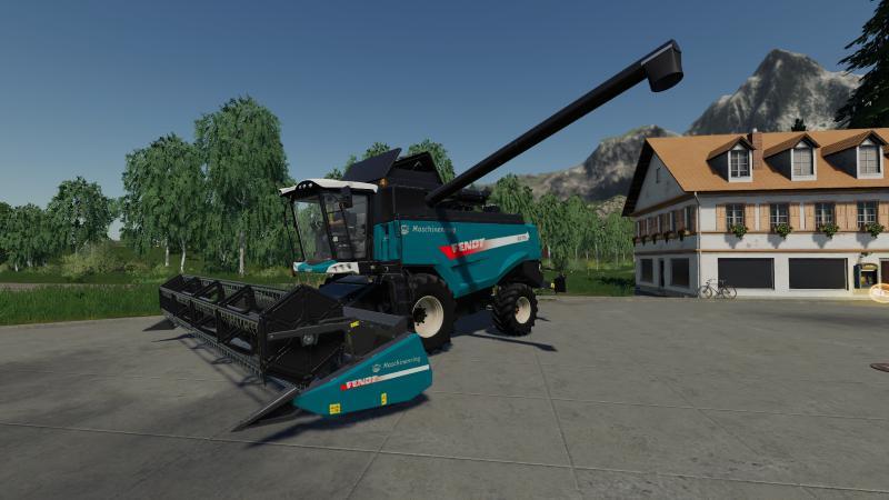 AGCO Combine Harvester Set v 1.0